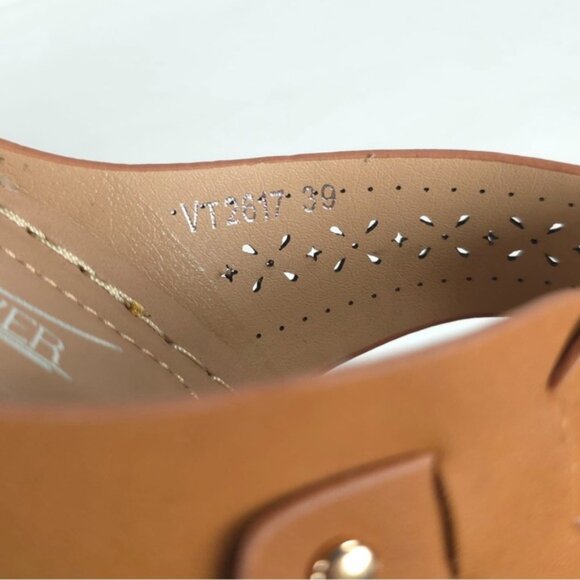 NWOT SHIBEVER Low Comfortable Wedge Sandal‎ Open Toe Slip On Size 39 US 8 - Picture 16 of 16